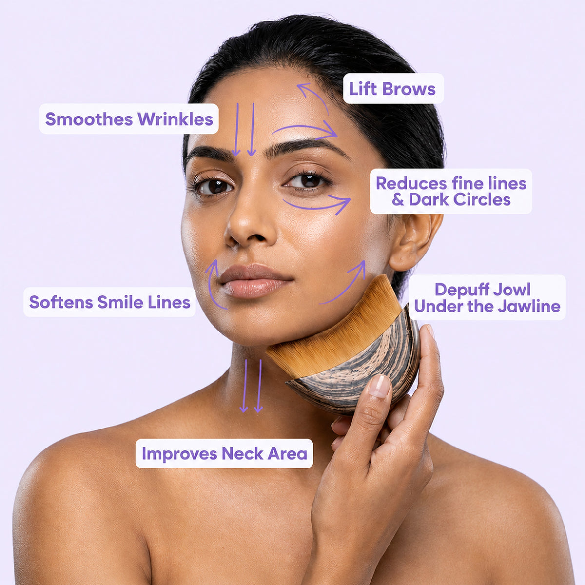 Lymphatic Contour Face Brush